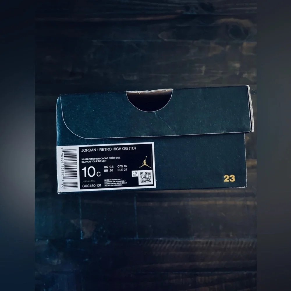 Jordan 1 Retro High OG (TD) Kids 10 - Picture 11 of 11
